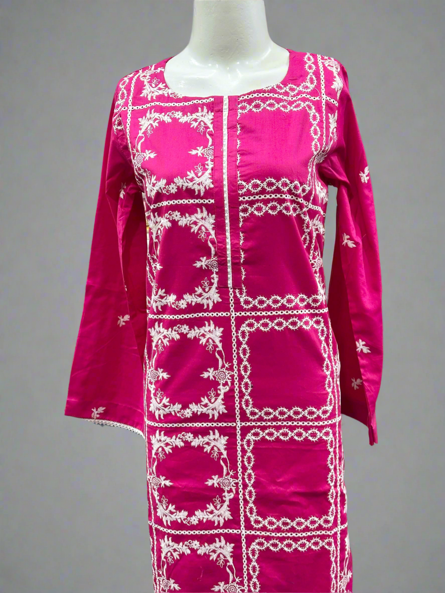 Zouq Embroidered Cotton 2Pc Ready to Wear