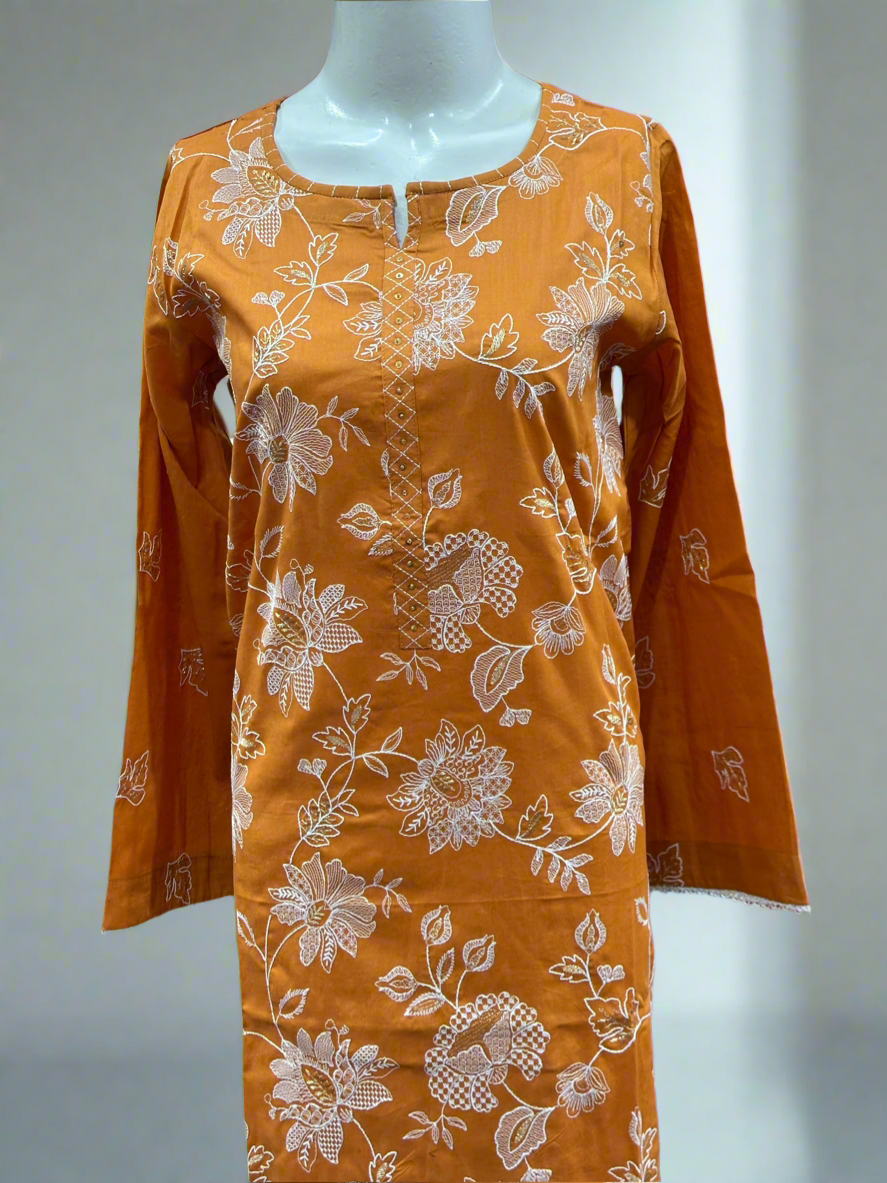 Zayra Embroidered Cotton 2Pc Ready to Wear